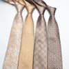 Men Tie Bright Color Multiple Pattern Design Dress Suit Tie Versatile Business Trip Neckwear Outfit Accessory