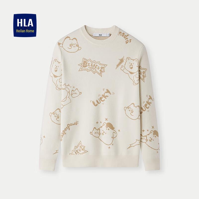 

HLA Men s Jacquard Knit Pullover Sweater 3XL