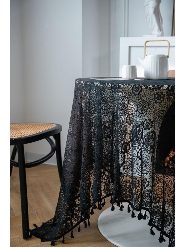 Crochet Cover Table Cloth Woven Tablecloth Hollow Tablecloth Tablecloth Towel Shooting Props