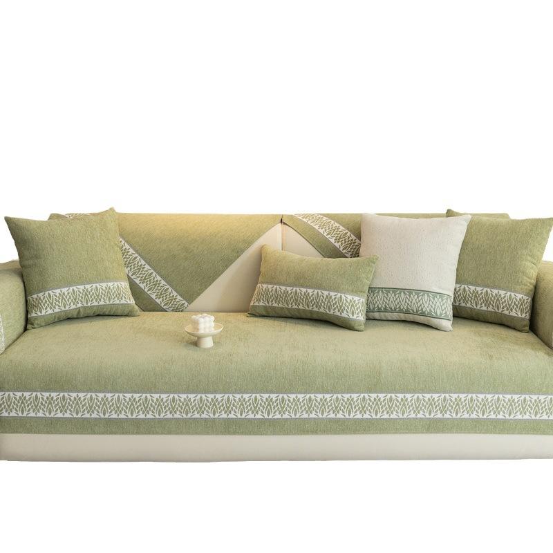 Chenier Sofa Cushion  New Four-Season Universal Leather Sofa Cover Simple Modern Light Luxury Cover Cloth Towel Seat Cushion