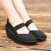 Scarpe da Donna Scarpe da Ginnastica Estive con Zeppa Piatta per Camminare Tessute Femminili Mocassini Casual 5 CM Alta Qualità Tenis Taglie Forti