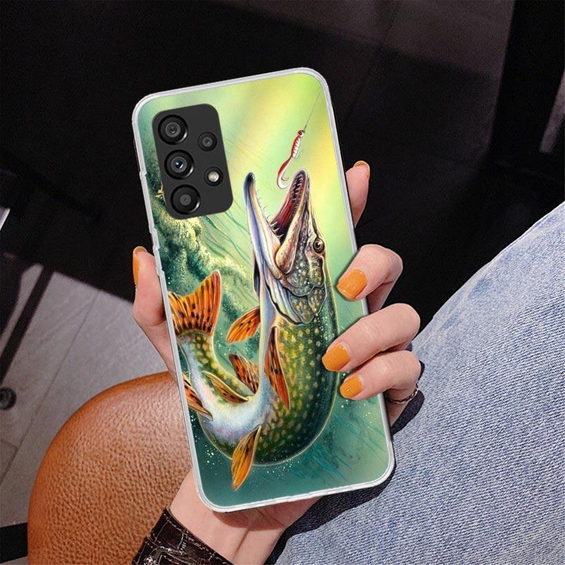 

Offshore Angling Fishing Fish Rod Phnoe Case for Samsung Galaxy A17 A37 A57 A16 A26 A36 A56 A15 A14 A13 A55 A54 A53 A35 A34 A33 Samsung A16