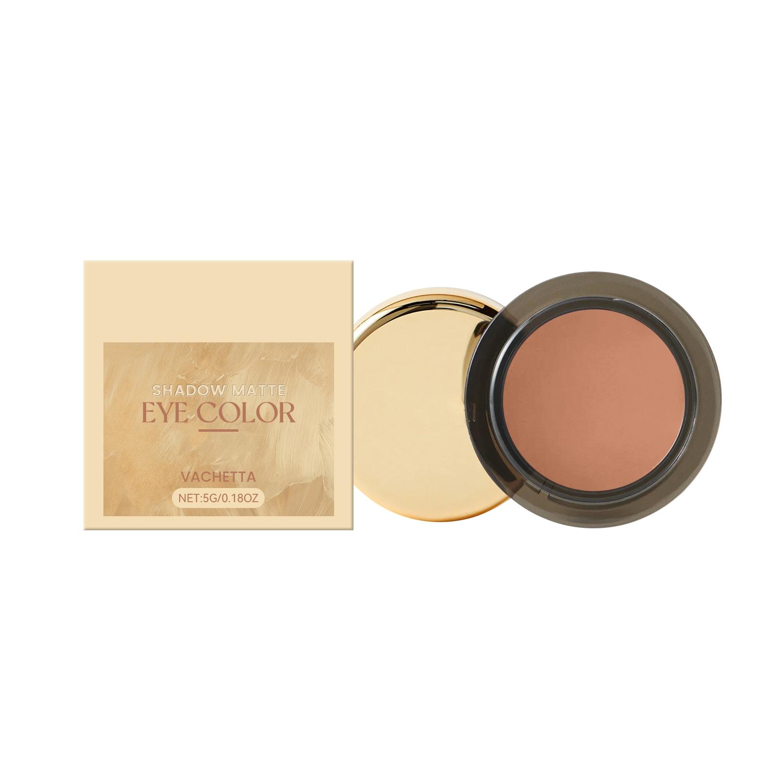 

Dazzling Single-color Eyeshadow, Highly Saturated And Easy To Apply, Colored Eyeshadow Brightens Daily Dopamine-colored Eye Makeup. One Size