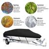 V-shaped V-shaped Yacht Cover Reflective Waterproof Boat Cover Ship Body Protective Cover  Outdoor