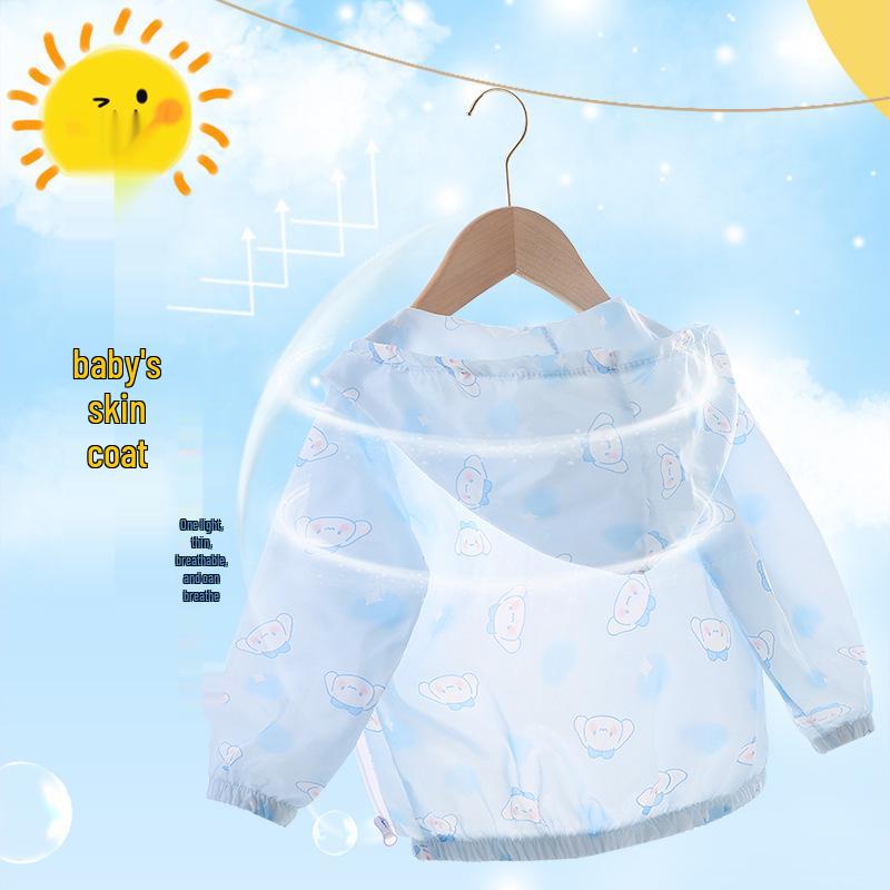 Lightweight Breathable Hooded Summer Jacket for Girls – Stylish & Sun-Protective