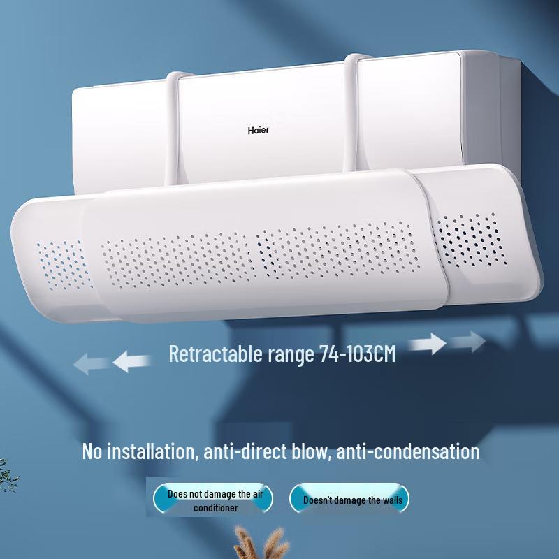 

Universal Adjustable Air Conditioner Wind Deflector