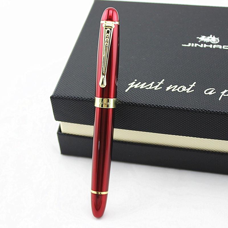 Jinhao X450 Nero Lucido 18Kgp Pennino 0.7Mm Pennino Lrgo Jinhao 450 Lusso Business Viola Vino Verde Dorato 21 Colori Seleziona