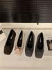 Flat-bottomed French Square Head Versatile Single Shoes Women's Shoes 2025 New Spring and Autumn Bow Retro Suede Commuter Shoes