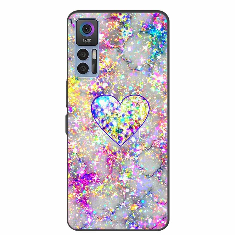 For TCL 30 Plus Case Luxury Soft Silicone Back Cover Phone Case for TCL 30 SE Coque TCL 30 5G for TCL 30+ Protector T676J Fundas