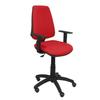 Chaise De Bureau Ergonomique PIQUERAS Y CRESPO - Modèle 14CPBALI350B10RP - Rouge - Tissu - Bras Réglable Inclus