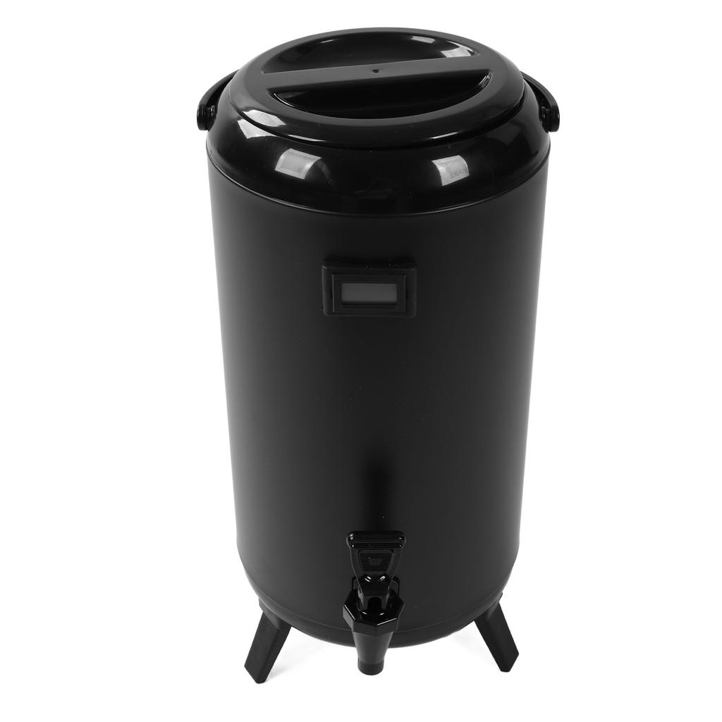 Isolierter Kaffee-Dispenser Edelstahl 12 L Heißgetränke-Dispenser mit Temperaturmesser