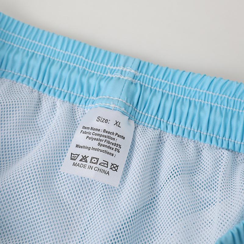Beach Pants Men'S Quick-Drying Can Be Launched Loose Large-Size Swimming Trunks Seaside Vacation Five-Point Swimming Shorts Soaking In Hot Springs