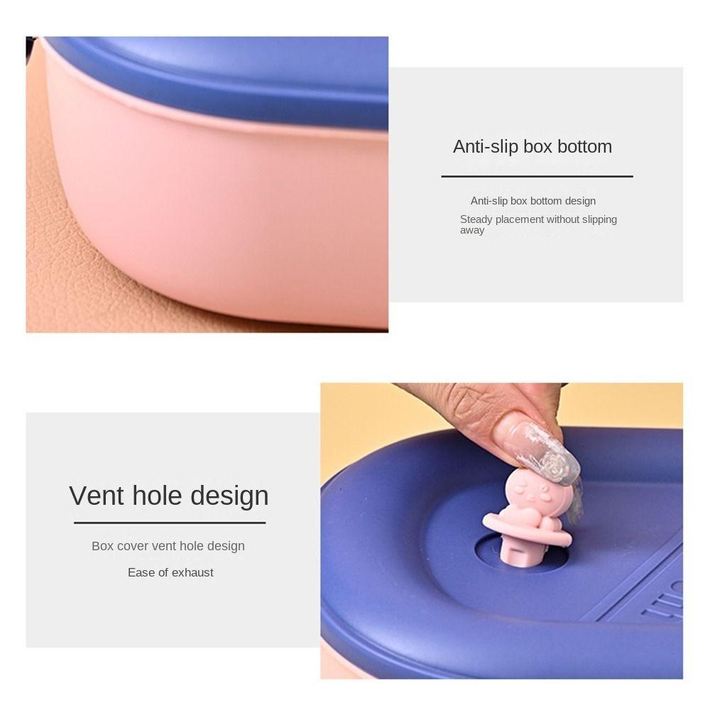 Leakproof Food Storage Container Microwavable Fruit Food Boxes Spice Container Lunch Box  Camping