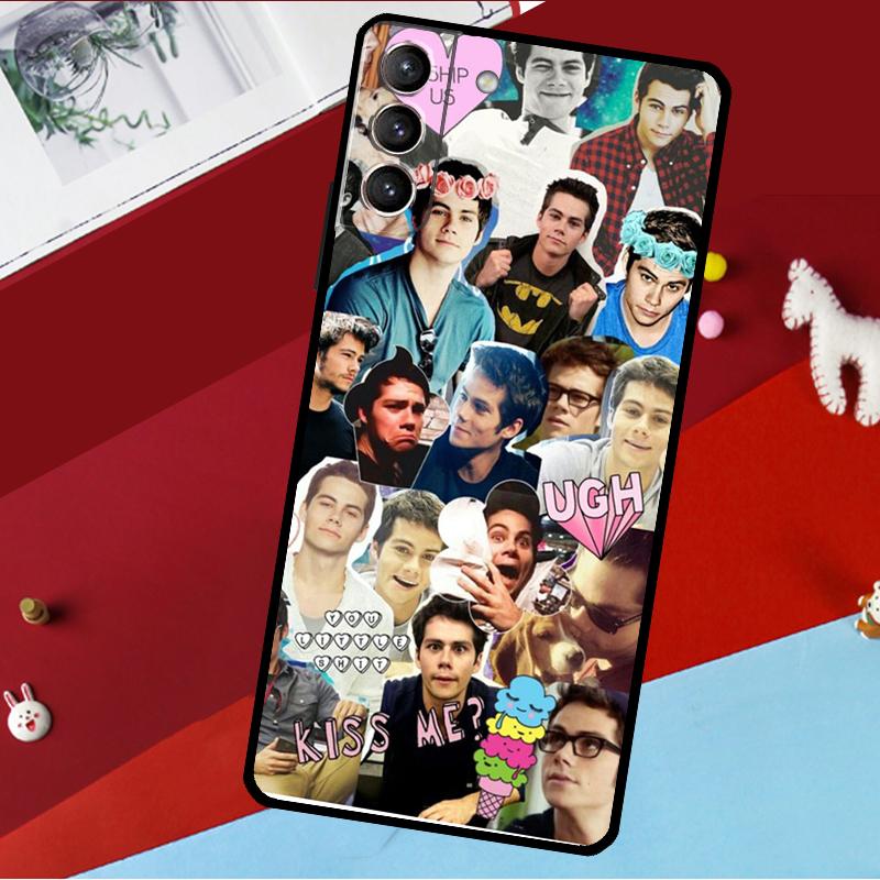 Dylan O'Brien Collage Teen Wolf Funda For Samsung Galaxy S26 S25 S24 S21 S22 S20 Ultra S9 S10 Plus S23 FE S25 FE Phone Case