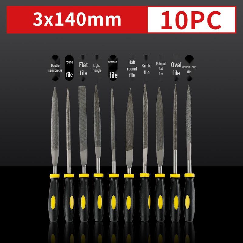 Assorted Mini Rasp and File Set for Woodworking and Metalwork