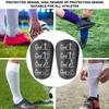 2Pcs Mini Football Shin Pad Wear-resistant Shock Absorbing Leg Protector Soccer Impact-Resistant Shin Guard Thickened Cushioning