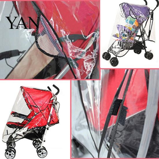 Universal Waterproof Wind Dust Shield Baby Stroller Pushchair Pram Rain Cover