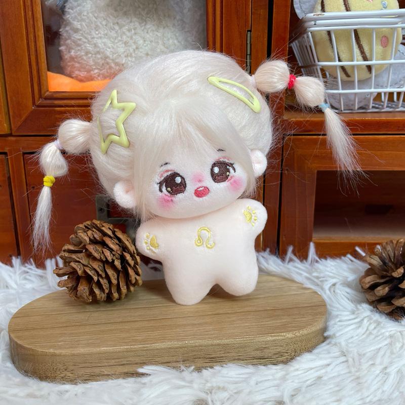 1PC 10cm Kawaii Plush Idol Dolls Stuffed Starfish Figure Dolls Twelve Constellations Toy for Kids Girls Gift