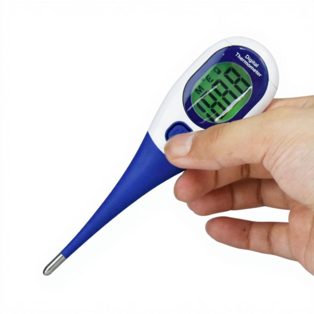 HUA AN MED Popular CE ISO Approved Household Medical Device Waterproof Flexible Digital Thermometer for Armpit ABS