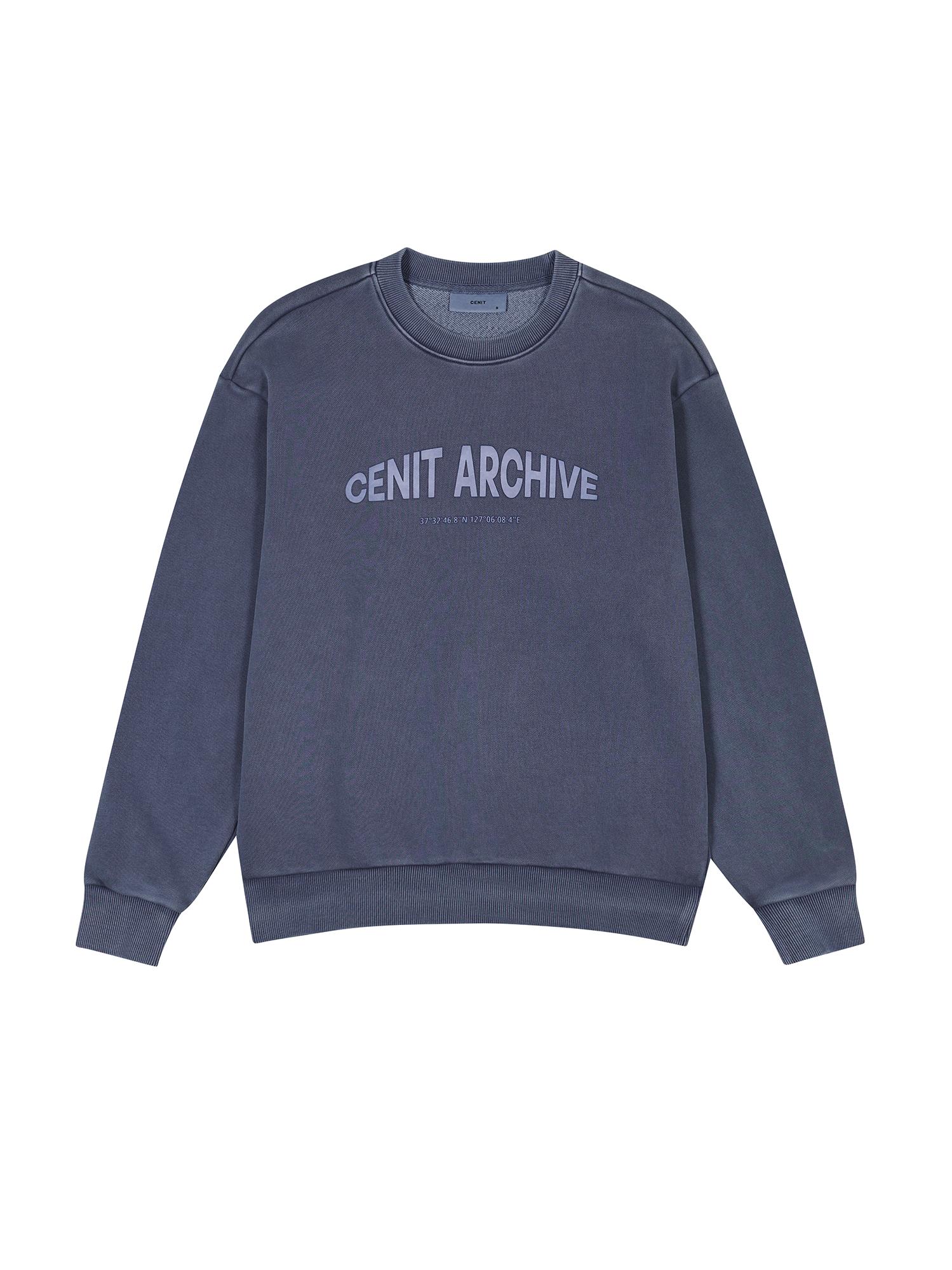 Свитшот Senit Винтажный Синий Blue/S