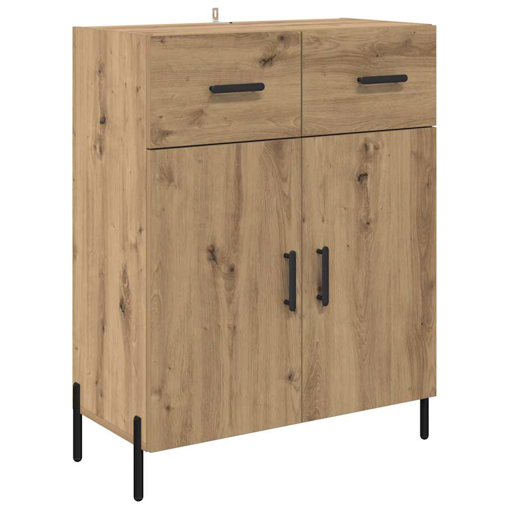 Highboard Artisan Oak 69.5 x 32.5 x 180 cm Particle Board