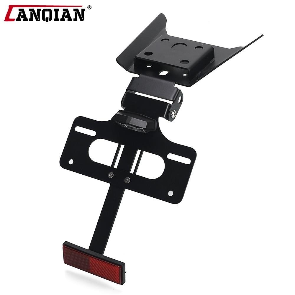 For Duke 125 200 DUKE250 390 DUKE390 2011-2023 2024 Rear License Plate Holder Bracket with LED Fender Eliminator Kit Accessories