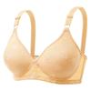 Sutien Brodat Floral Fără Fir Curele Reglabile Material Moale Design Respirabil Potrivire Confortabilă Purtare Zilnică Suport