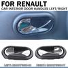 1PC For Renault Dacia Dokker Lodgy Logan Duster 2012 - 2016 Inside Left Right Car Interior Inner Door Pull Handle 8200733848