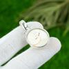Anniversary Gift For Her Natural Shiva Eye Gemstone Pendant 925 Sterling Silver