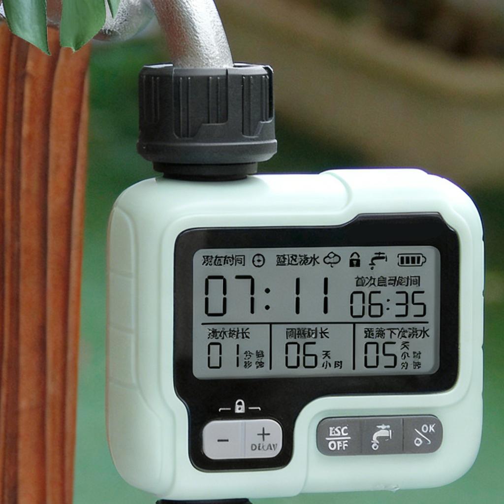 Garden Automatic Watering Timer Intelligent Drip Irrigation System LCD Display Home Horticultural Equipment Accessories