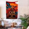 Tapestry Cantante Musica Rock And Roll Copertina Album Ozzy Osbourne Decorazione Casa Appeso a Parete Panno di Sfondo Decorazione Camera da Letto Dormitorio