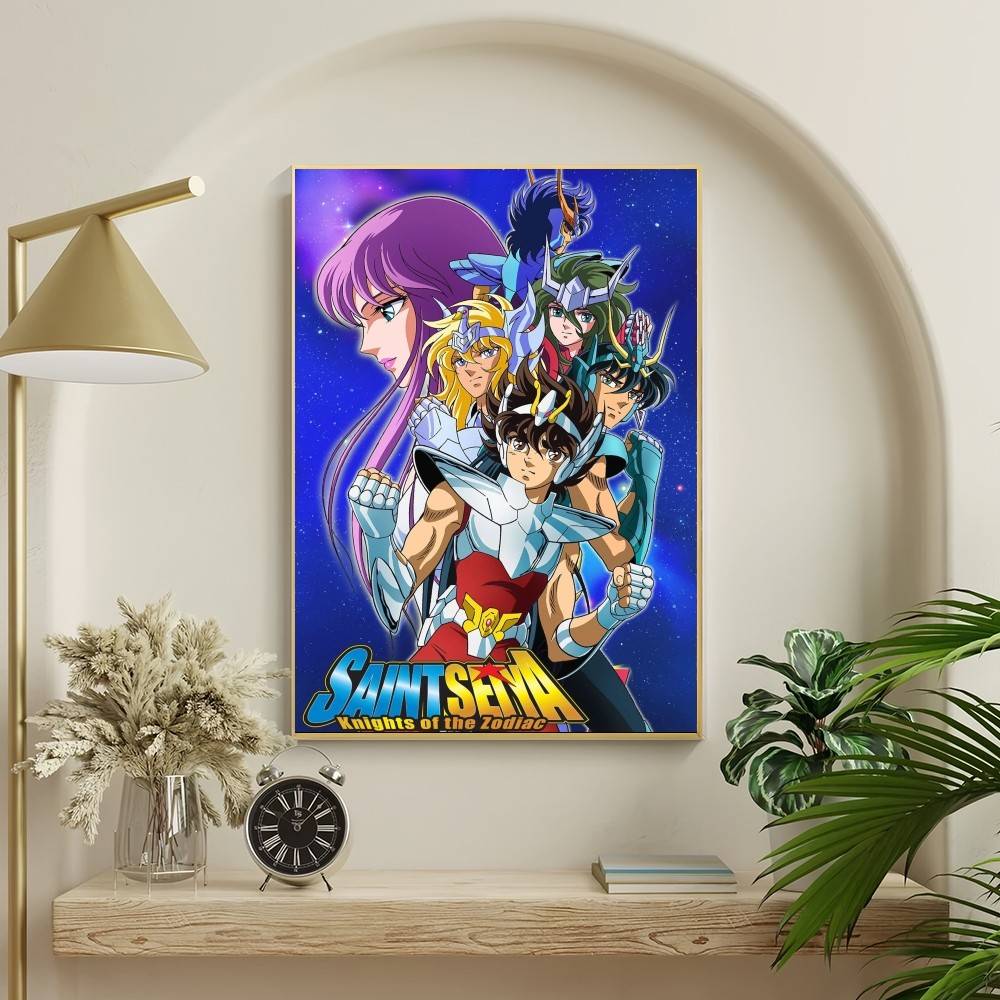

Anime S-Saint Seiya lassic Cover Canvas Painting Print Poster For Living Room Wall Art Home Decor Pictures Gift 21X30CMNo Framed