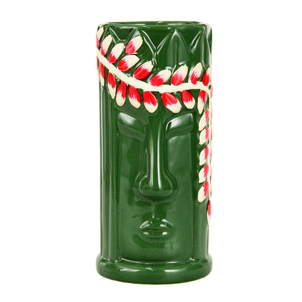 Hawaiianische Cocktailbecher Kreativer Stil Keramiktasse Biergetränk Tiki-Tasse Weinglas Barwerkzeuge Hausbar Party Trinkgeschirr Becher