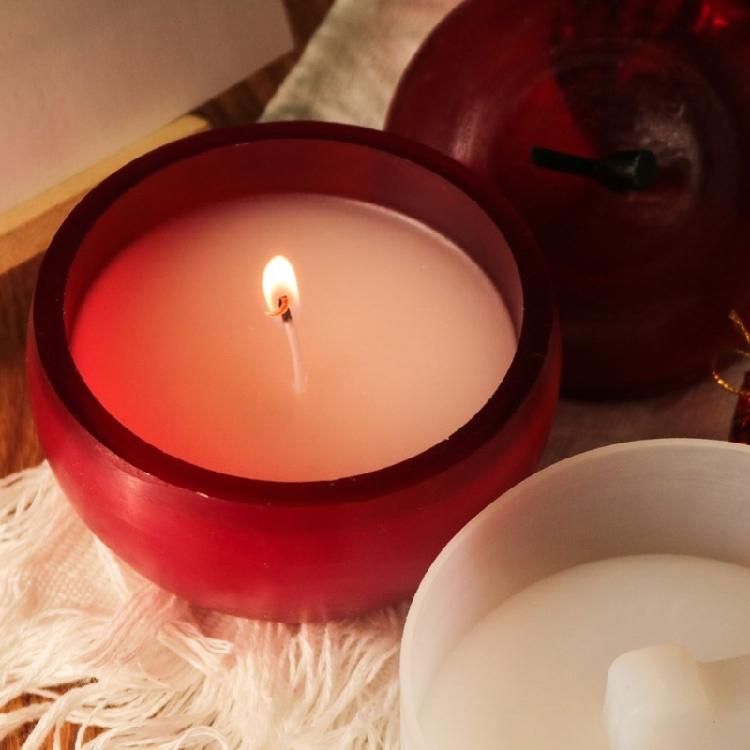 Fruit Jar with Lid Silicone Mold Christmas Jewelry Storage Box Plaster Molds DIY