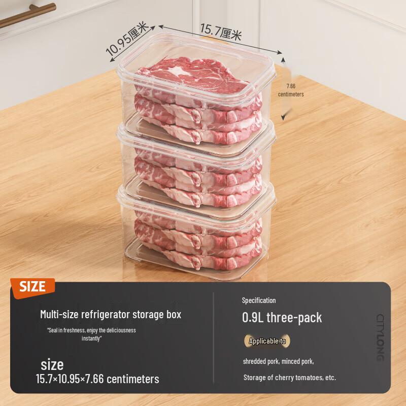 Xitianlong Food Storage Containers for Refrigerator and Freezer