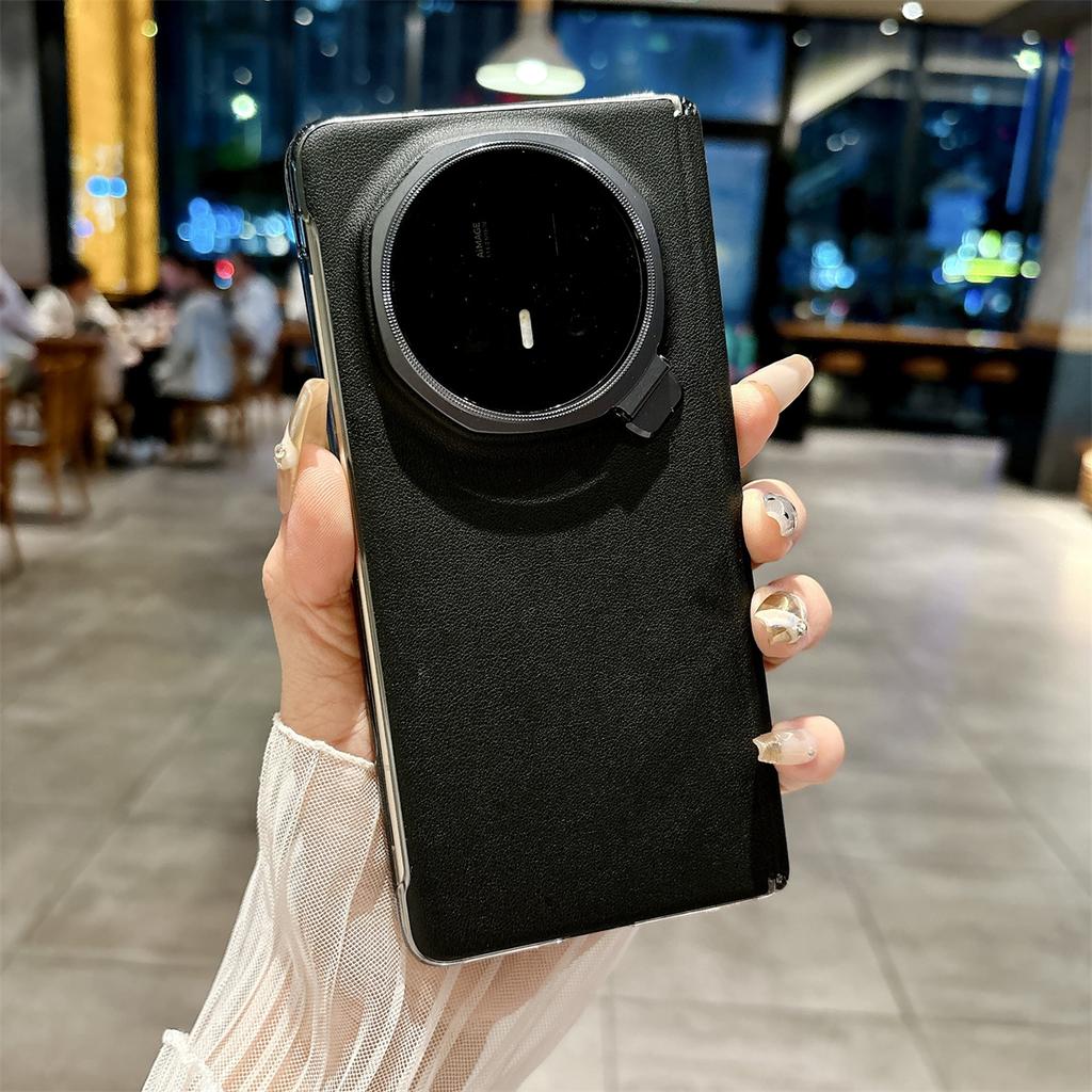 Für Huawei Honor Magic V5 Hülle Luxus PU-Leder Mit Linsenständer Schutzhülle Rückseite Für Honor Magic V5 V 5 Handyhülle