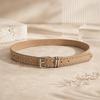 Adjustable Women's Rivet Belt PU Leather Decorative Jeans Belt New Buckle Belt  for Skirt