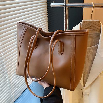 Large Capacity Bag Women'S Bag 2025 Trendy Versatile Retro Tote Bag Women'S Fashion Shoulder Commuter Bag Women