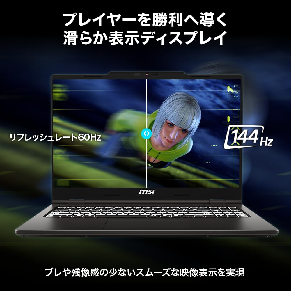 Core 7 RTX 5060 MSI VenturePro15 Business Full HD 7 240H 11 Powerful, Large-Screen & Screen Laptop/Gaming Laptop/16GB Memory/512GB SSD/15.6-inch