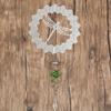 for window and wall Door Hanging Home Decor with Hook Spiral Wind Chimes Tail Outdoor Yard