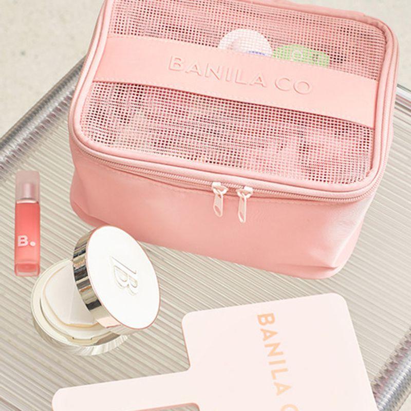 BANILACO Pink Square Travel Pouch