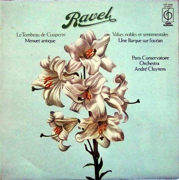 

LP Record MAURICE RAVEL, ORCHESTRE DE LA SOCI - Le Tombeau De Couperin - Valses Nob CFP40093 Classics For Pl 1975 Germany Classical Used