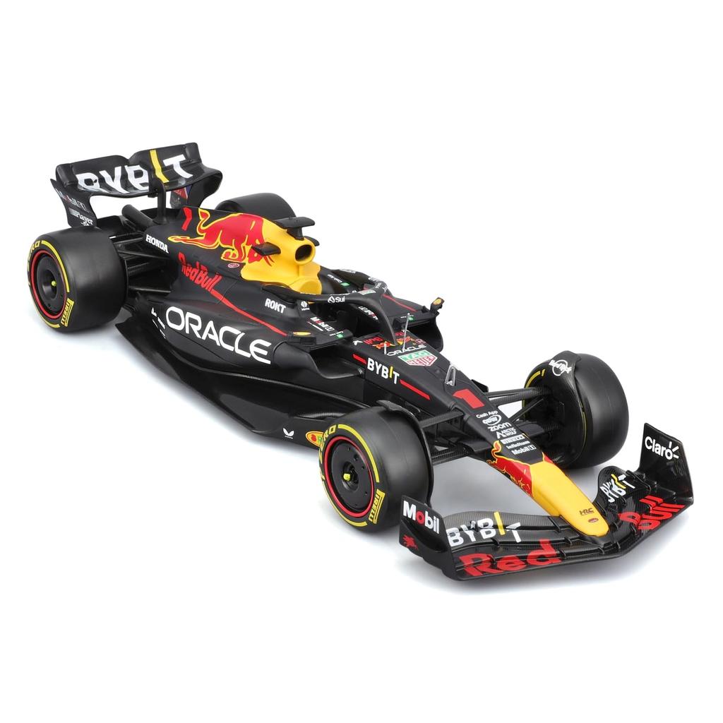 Burago 1/24 Red Bull F1 RB19 #1 Max Verstappen 2023 with Figure Burago Red Bull Max Verstappen Mini Car