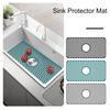 Accessories Kitchen Dish Sink Protector Mat Drain Pad Non-Slip Silicone