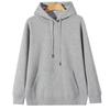 Silver Fox Fur Hooded Fleece-Lined Sweatshirt – Heavyweight, Warm, Trendy, Autumn/Winter, Versatile, Loose Fit, Custom Logo Available.