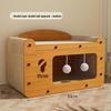 Durable Cat Scratching Board & Bed: Four-Season, Anti-Scratch, Non-Shedding Toy & Sofa