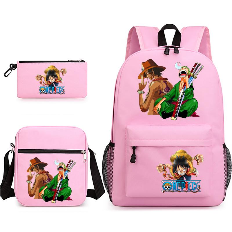 2022 Independent Station Starry Sky 3-piece set ONE PIECE backpack shoulder bag pencil case