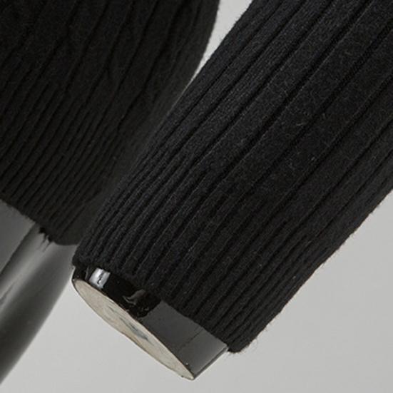 Men Knitwear Simple Solid Color Comfy Sweater Pullover Turtleneck Twist Men Sweater Pullover Sweater Pullover for Daily Life