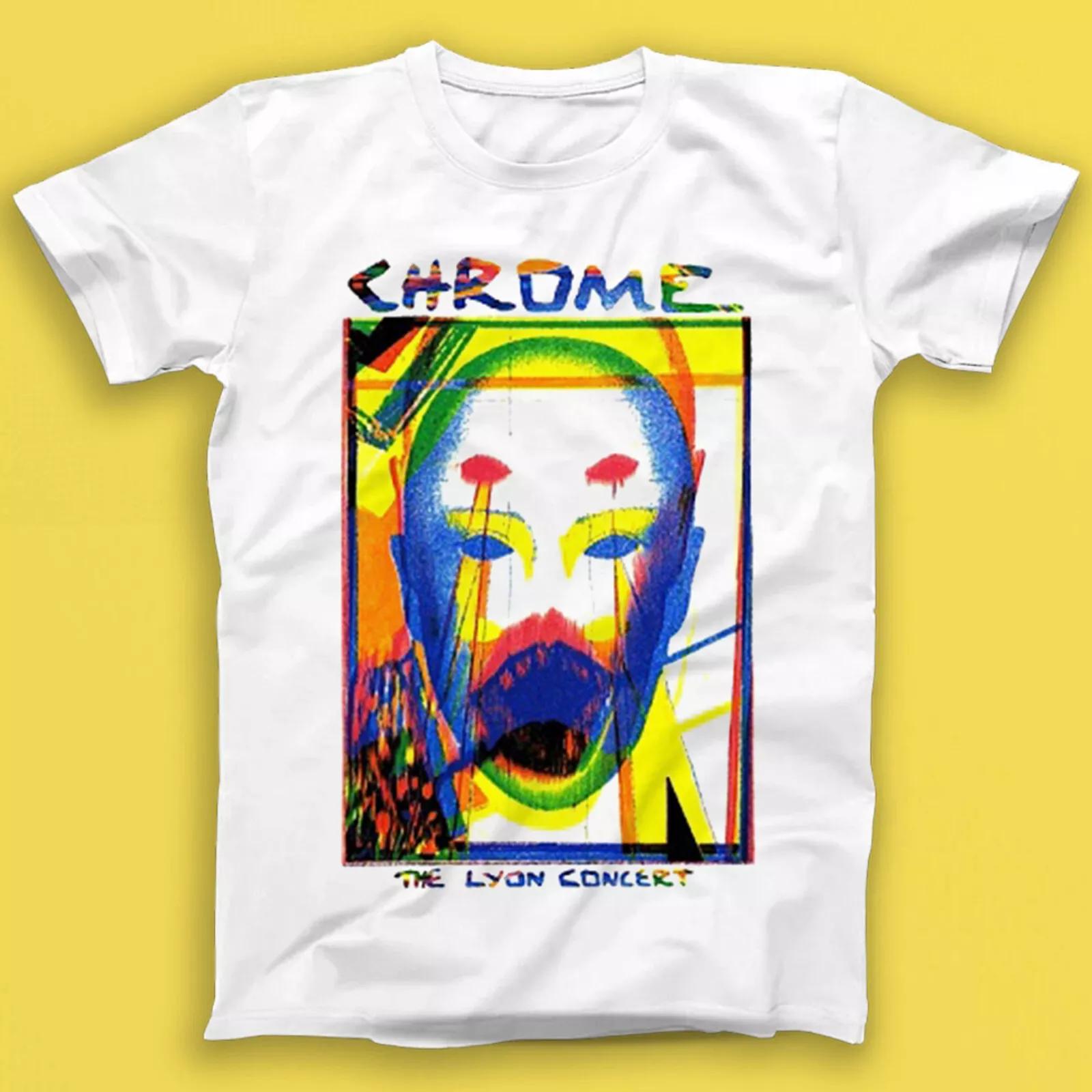

Chrome The Lyon Concert Electronic Rock Music Gift Tee Tshirt 1930 4XL