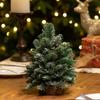 User Friendly Tabletop Christmas Tree Wood And Plastic Scandinavian Style Holiday Centerpieces For Home Or Office